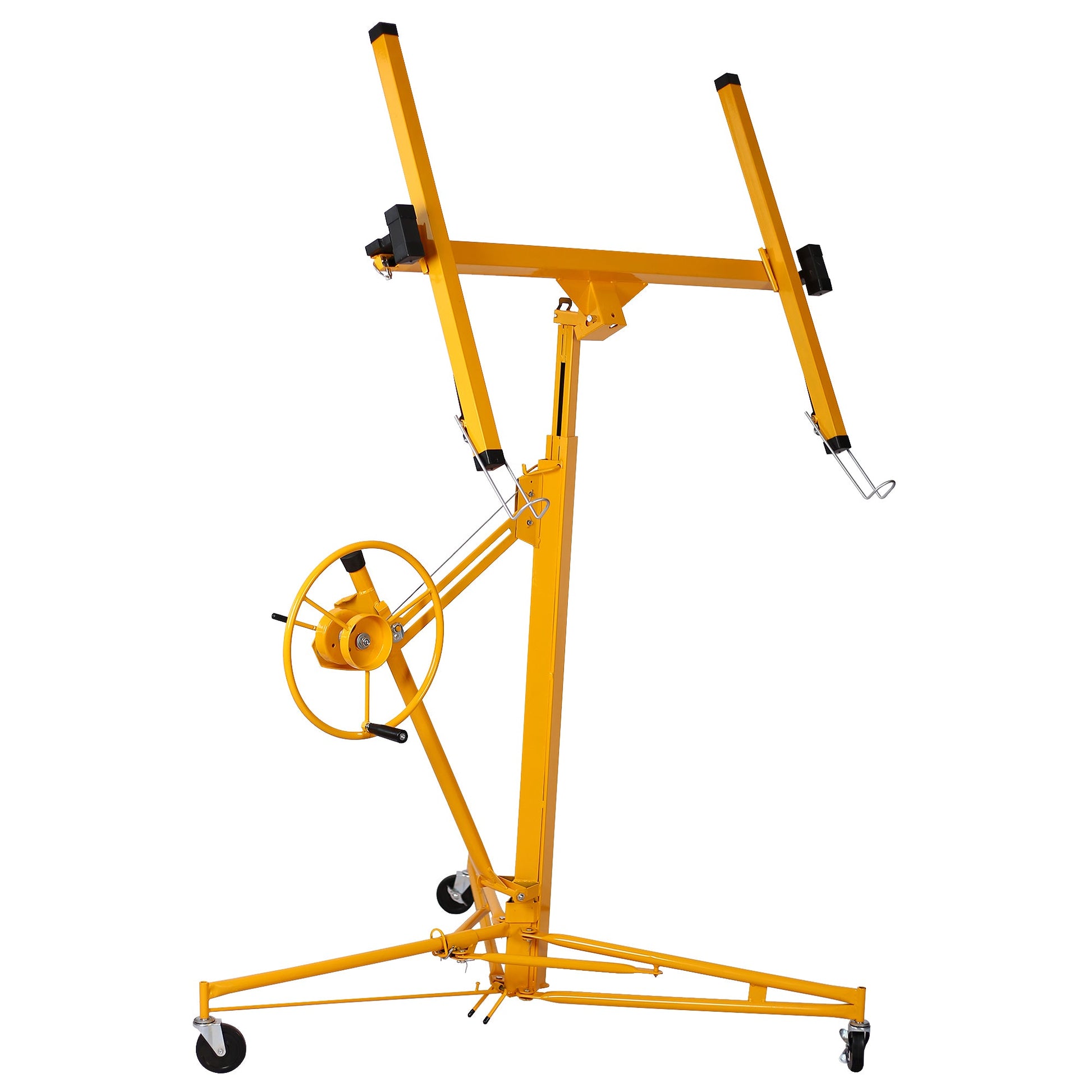 Drywall Panel hoist Drywall Lift Rolling Panel Hoist Jack Lifter 16ft yellow color - 1st Choice Furniture Direct
