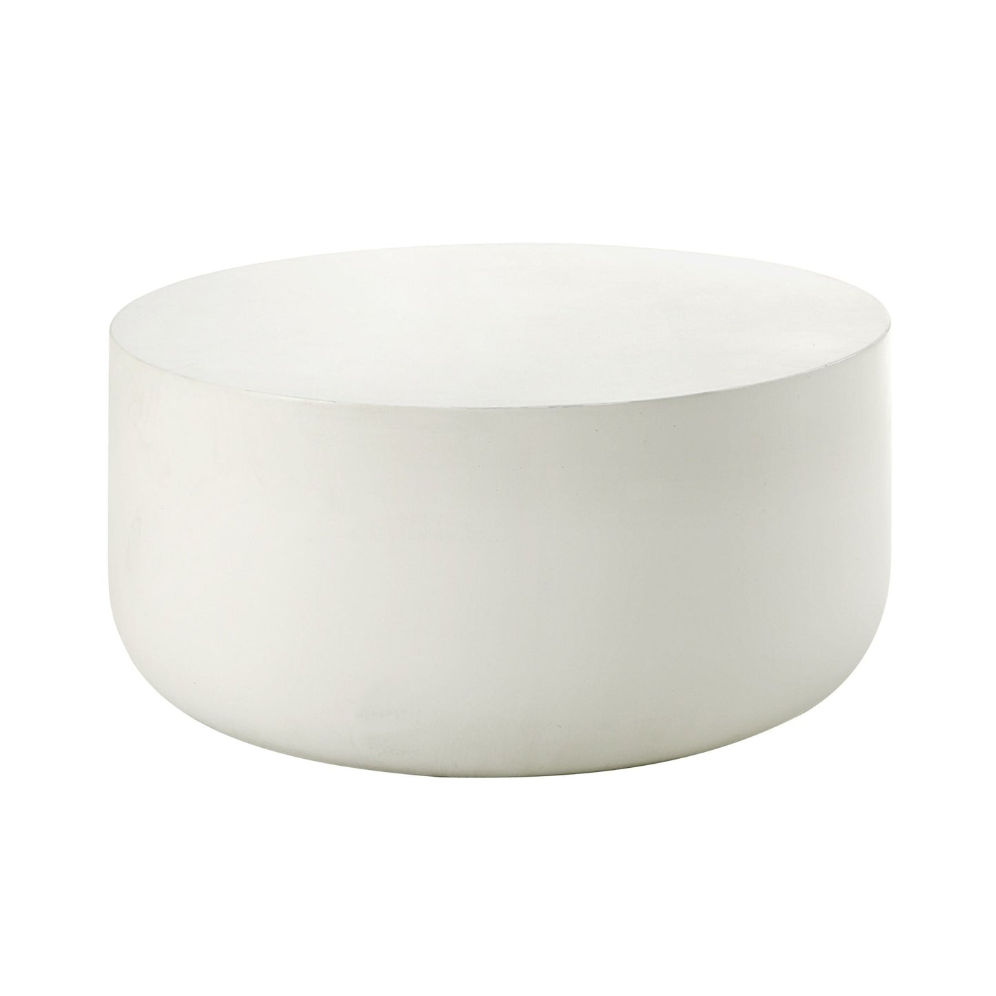 Dustan Natural White Finish Coffee Table - 1st Choice Furniture Direct
