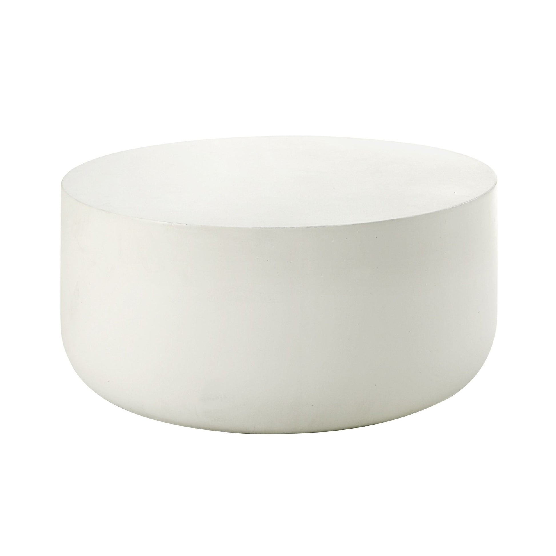 Dustan Natural White Finish Coffee Table - 1st Choice Furniture Direct