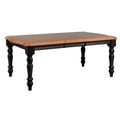 Sunset Trading Black Cherry Selections 56-72" Rectangular Extendable Dining Table