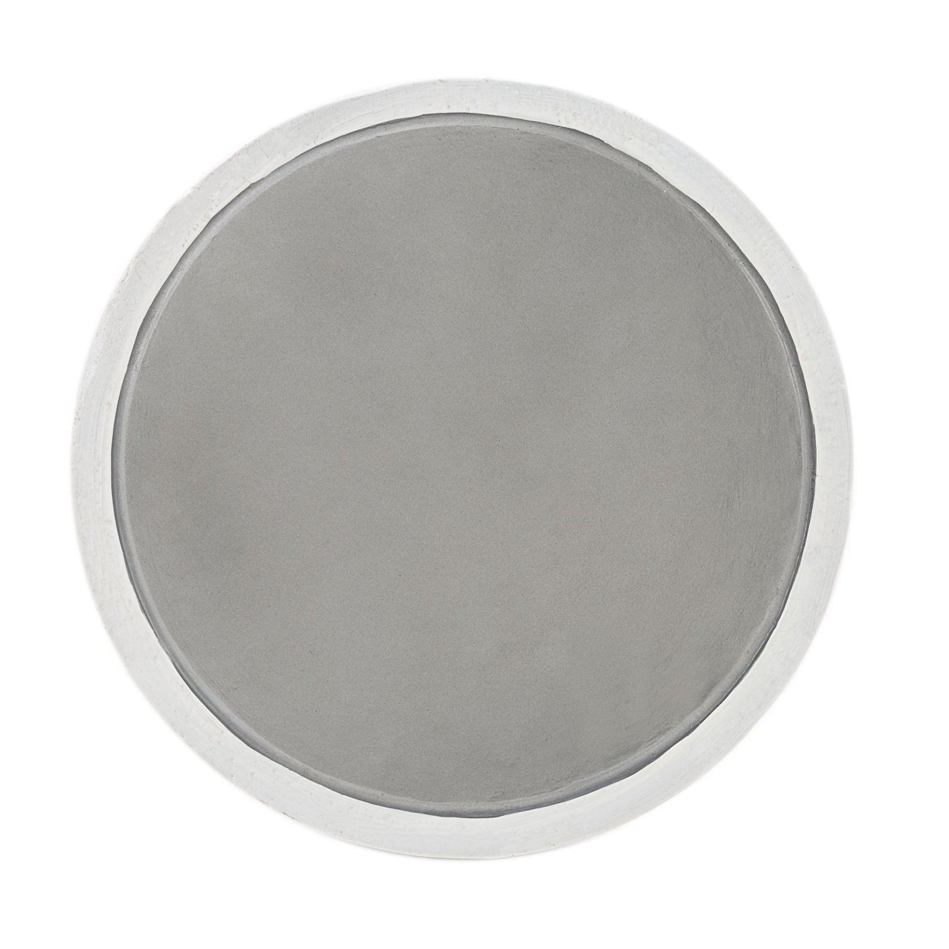 Dylana Natural Gray Finish Round Accent Table (Environmental Friendly Cement) - 1st Choice Furniture Direct