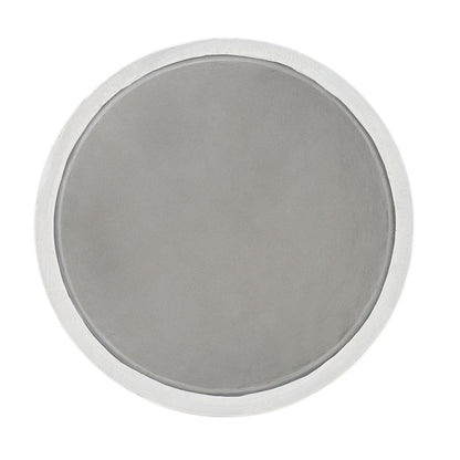 Dylana Natural Gray Finish Round Accent Table (Environmental Friendly Cement) - 1st Choice Furniture Direct