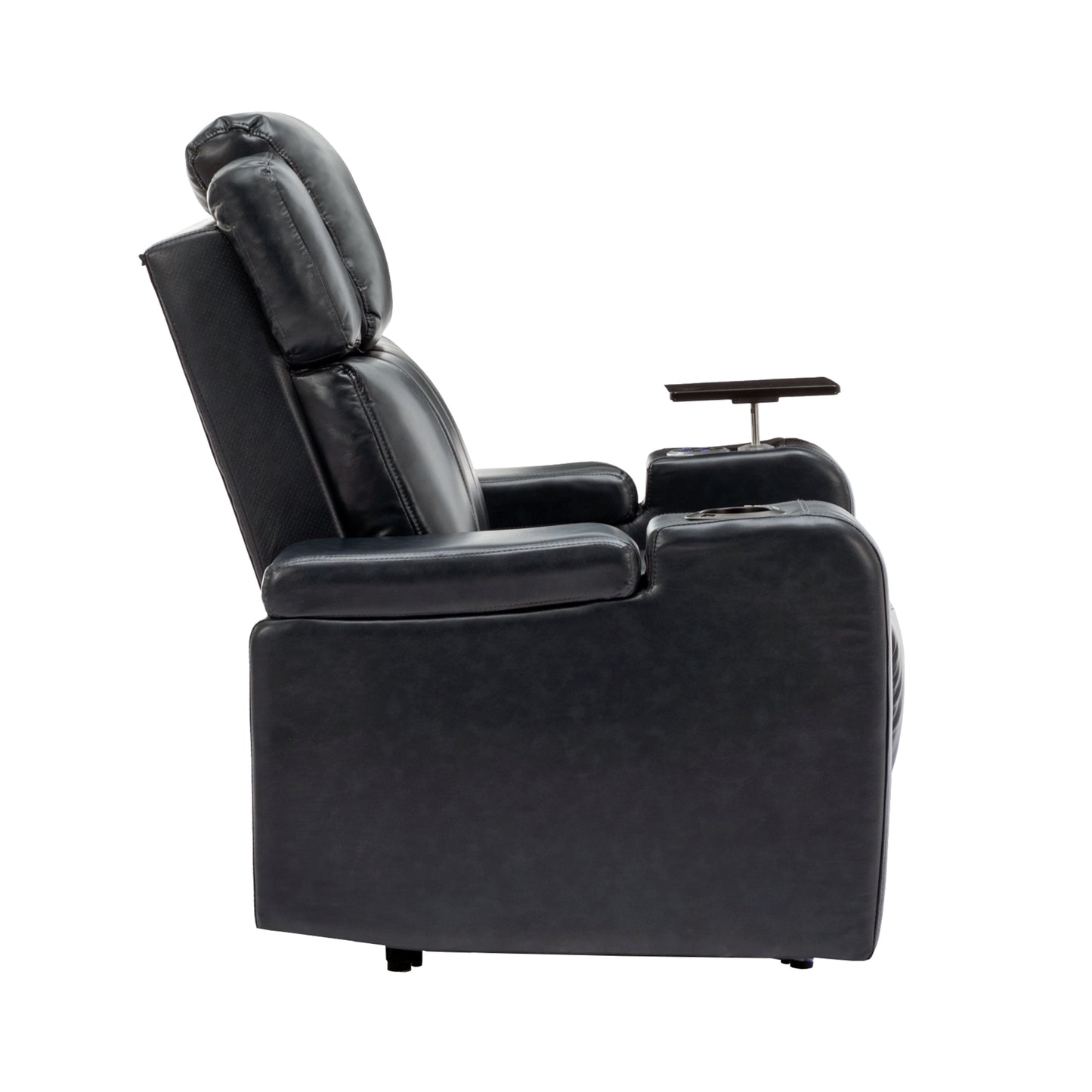 1st Choice Theater Recliner with 360° Swivel Tray Table