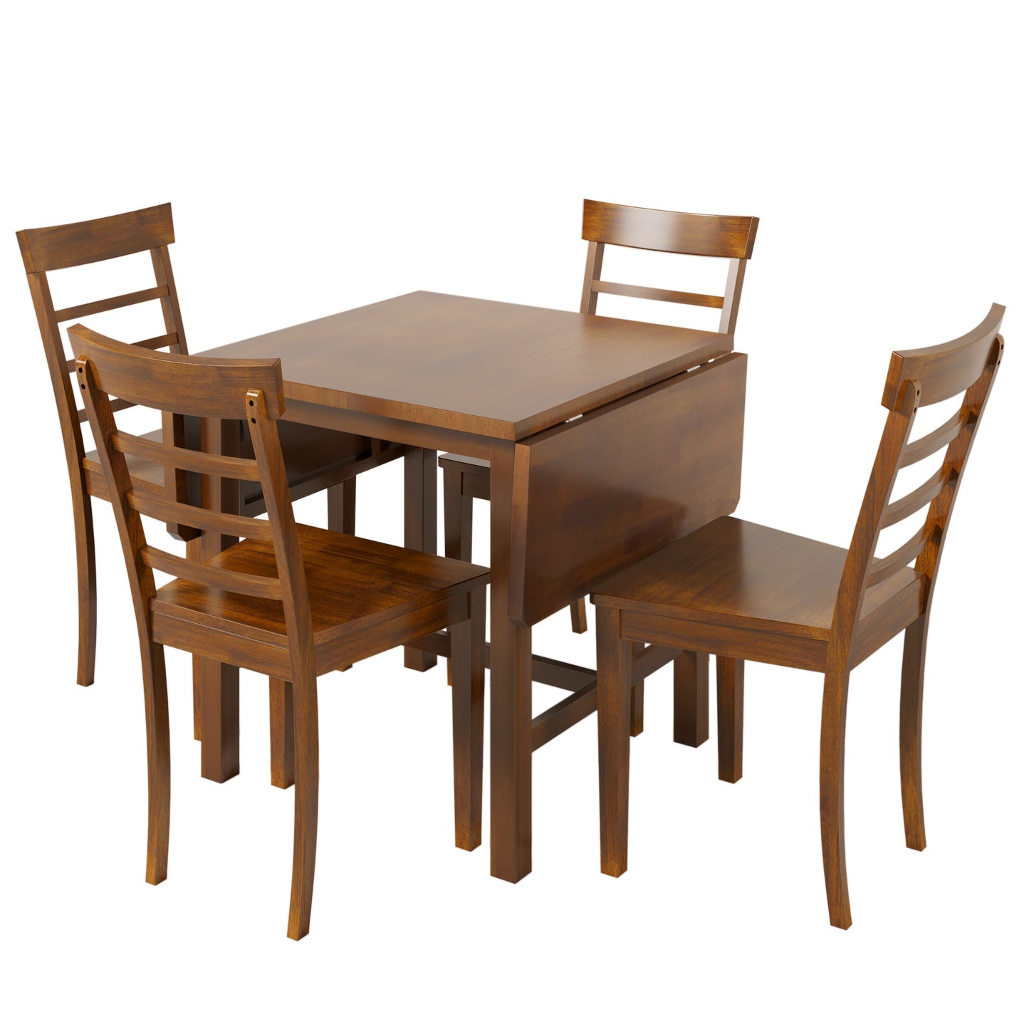 1st Choice Extendable Drop Leaf Dining Set - Modern & Space-Saving