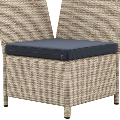 1st Choice 4-Piece All Weather Reclinable Chaise Lounge for Ultimate Comfort
