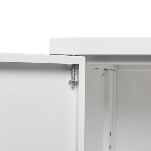 1st Choice Metal Storage Cabinet with Locking Doors and Adjustable Shelf