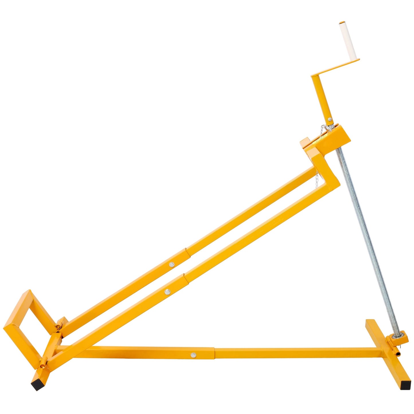 Easy Lawn Mower Lift for Riding Tractors , 800 Lbs Capacity Lawn Tractor Lifter, Ride - on Mower, Cleaning Aid, Universal, Lawn Tractor Lift, Lawn Tractor + 45° Tilt Adjustable, Yellow - 1st Choice Furniture Direct