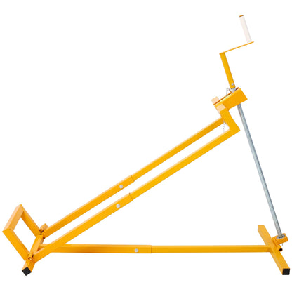 Easy Lawn Mower Lift for Riding Tractors , 800 Lbs Capacity Lawn Tractor Lifter, Ride - on Mower, Cleaning Aid, Universal, Lawn Tractor Lift, Lawn Tractor + 45° Tilt Adjustable, Yellow - 1st Choice Furniture Direct