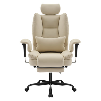 Big & Tall Executive Office Chair with Footrest and Headrest