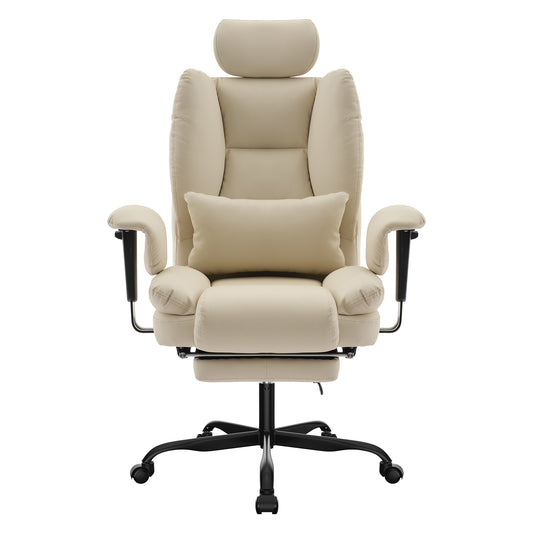 Big & Tall Executive Office Chair with Footrest and Headrest