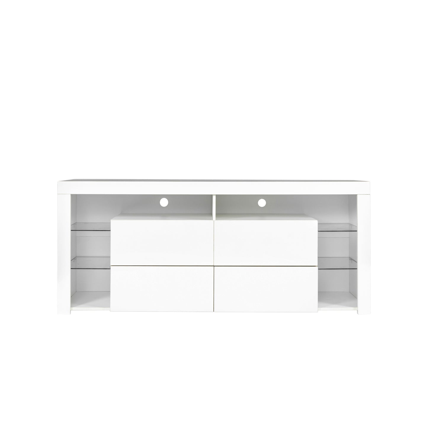 1st Choice White Modern contracted LED TV Cabinet with Storage