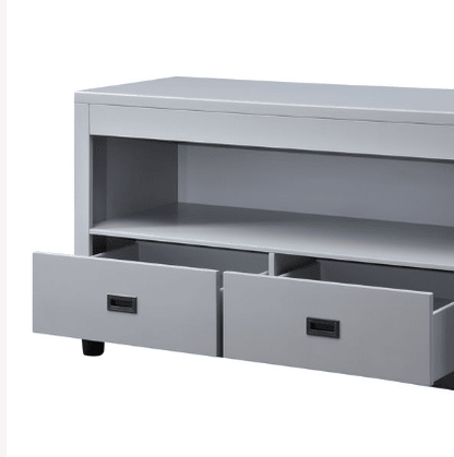 Eleanor Dove Gray Finish Sofa Table - 1st Choice Furniture Direct