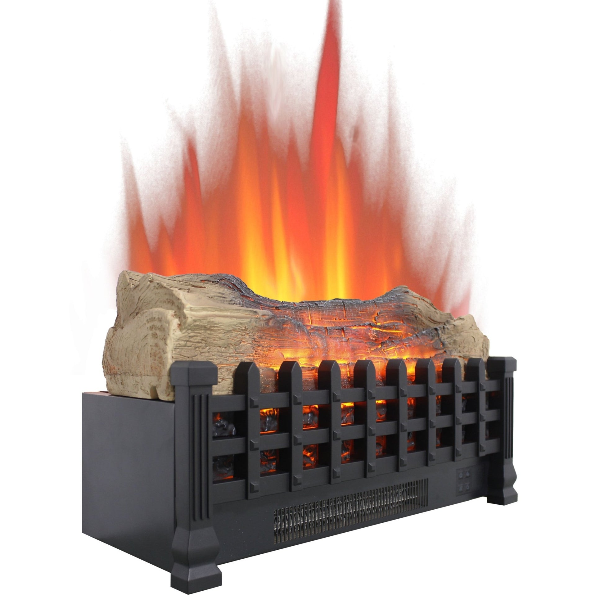 Electric Fireplace Insert Heater with Remote & Realistic Flame Effect - 1st Choice Furniture Direct