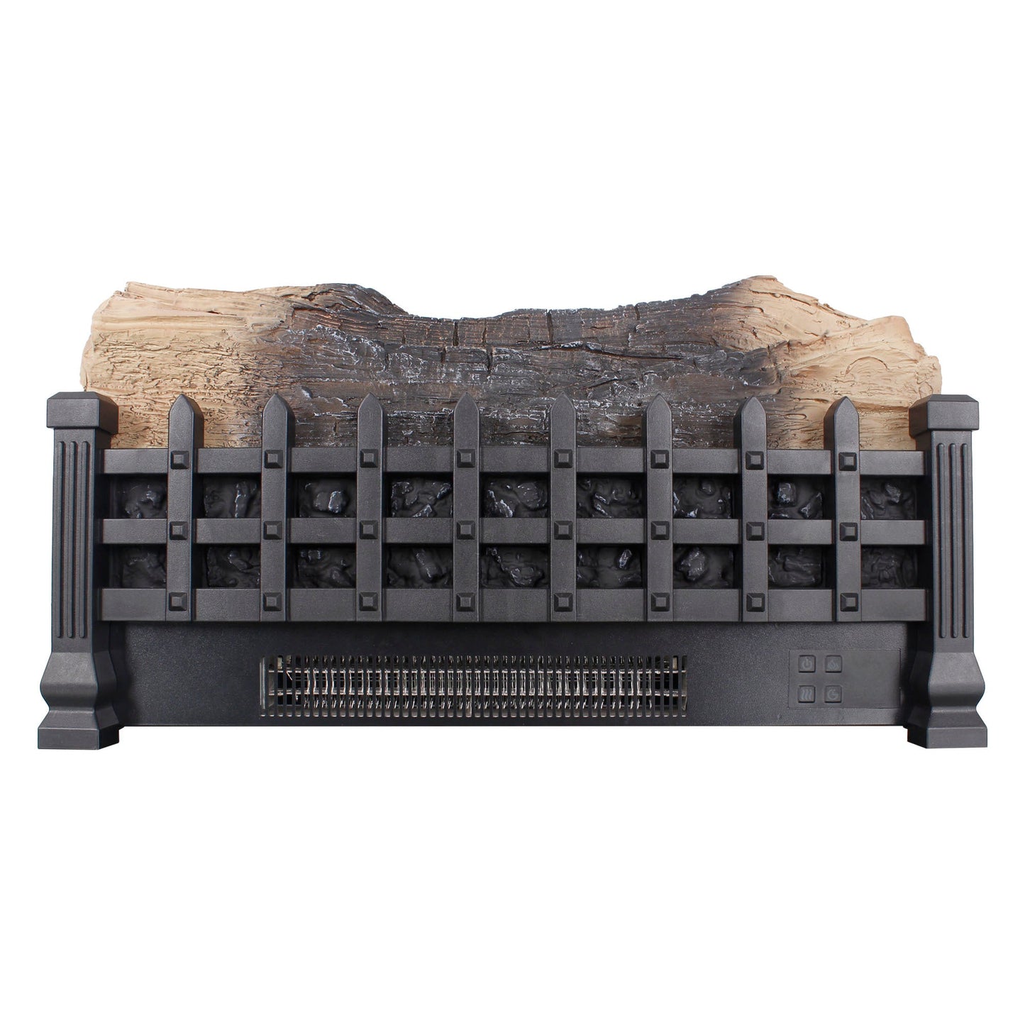 Electric Fireplace Insert Heater with Remote & Realistic Flame Effect - 1st Choice Furniture Direct