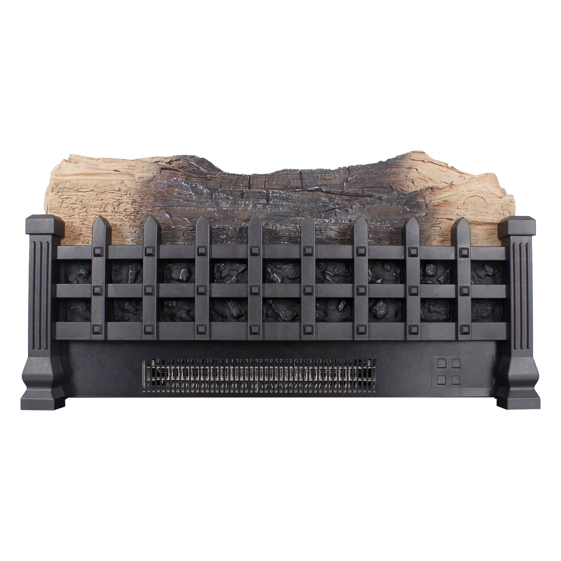 Electric Fireplace Insert Heater with Remote & Realistic Flame Effect - 1st Choice Furniture Direct
