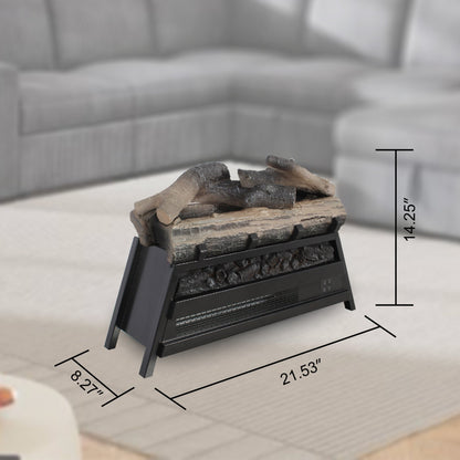 Electric Fireplace Insert Log Set with Infrared Quartz Heater & Remote - 1st Choice Furniture Direct