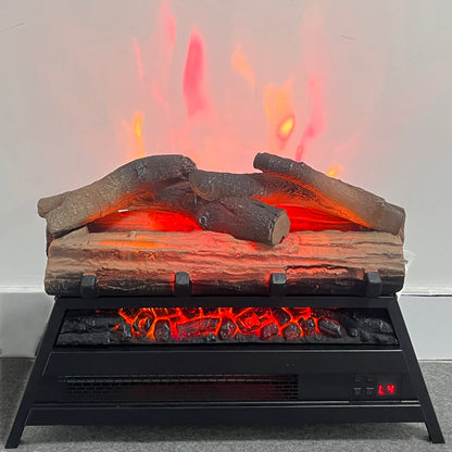 Electric Fireplace Insert Log Set with Infrared Quartz Heater & Remote - 1st Choice Furniture Direct