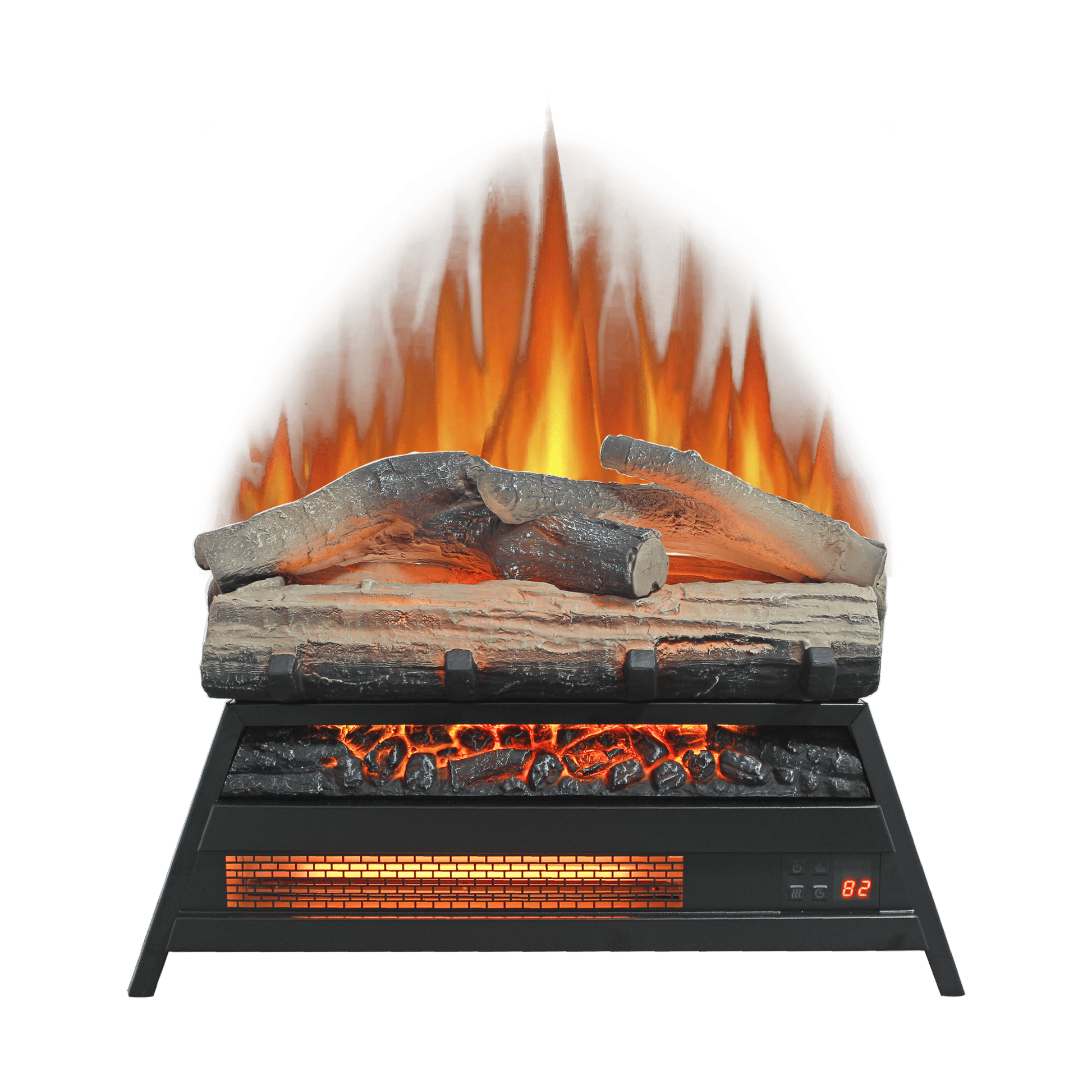 Electric Fireplace Insert Log Set with Infrared Quartz Heater & Remote - 1st Choice Furniture Direct
