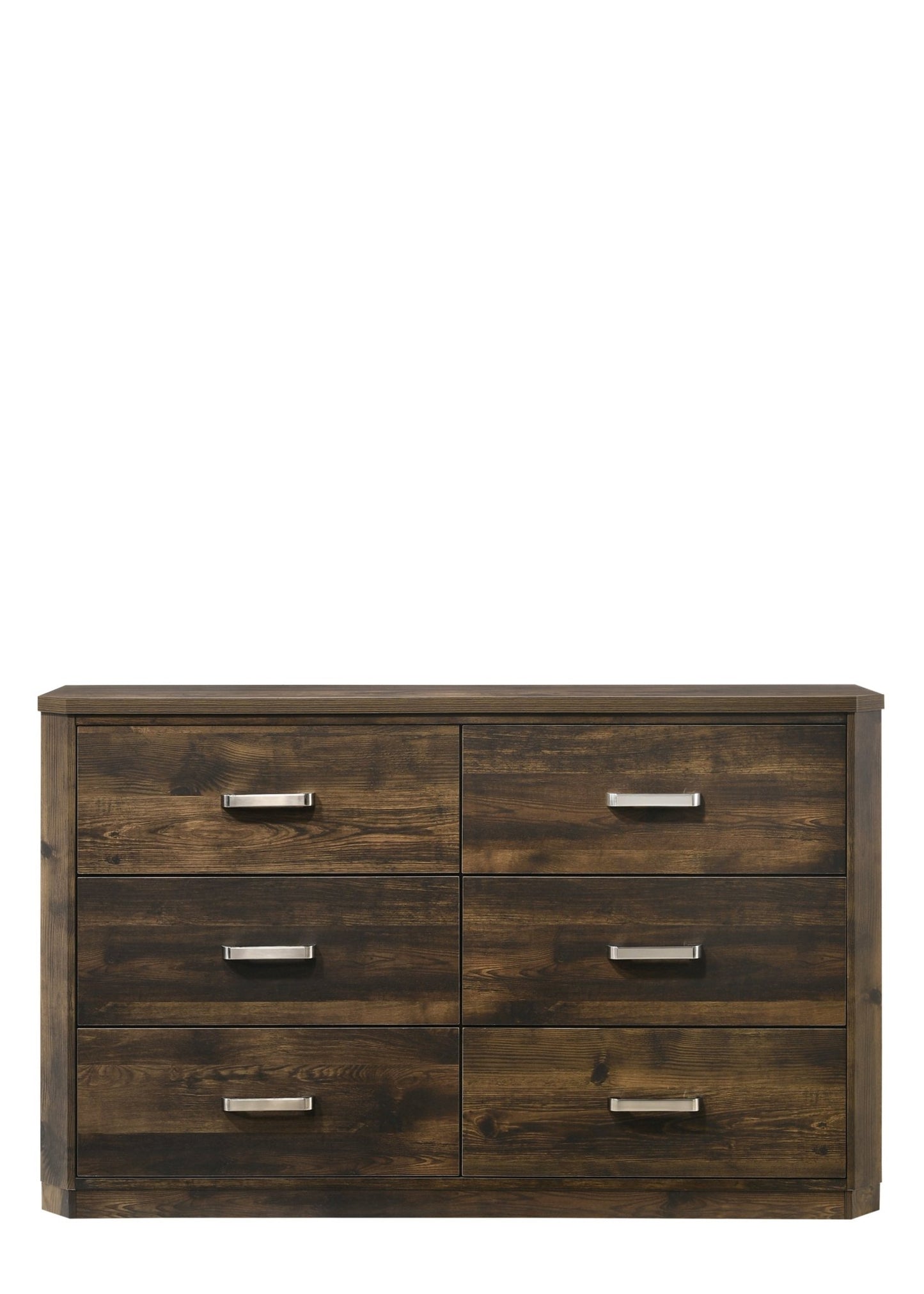 Elettra Rustic Walnut Finish Dresser - 1st Choice Furniture Direct