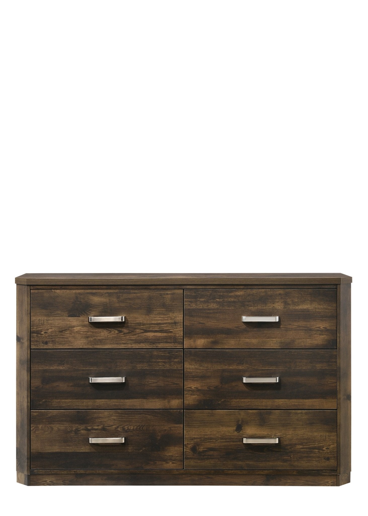 Elettra Rustic Walnut Finish Dresser - 1st Choice Furniture Direct
