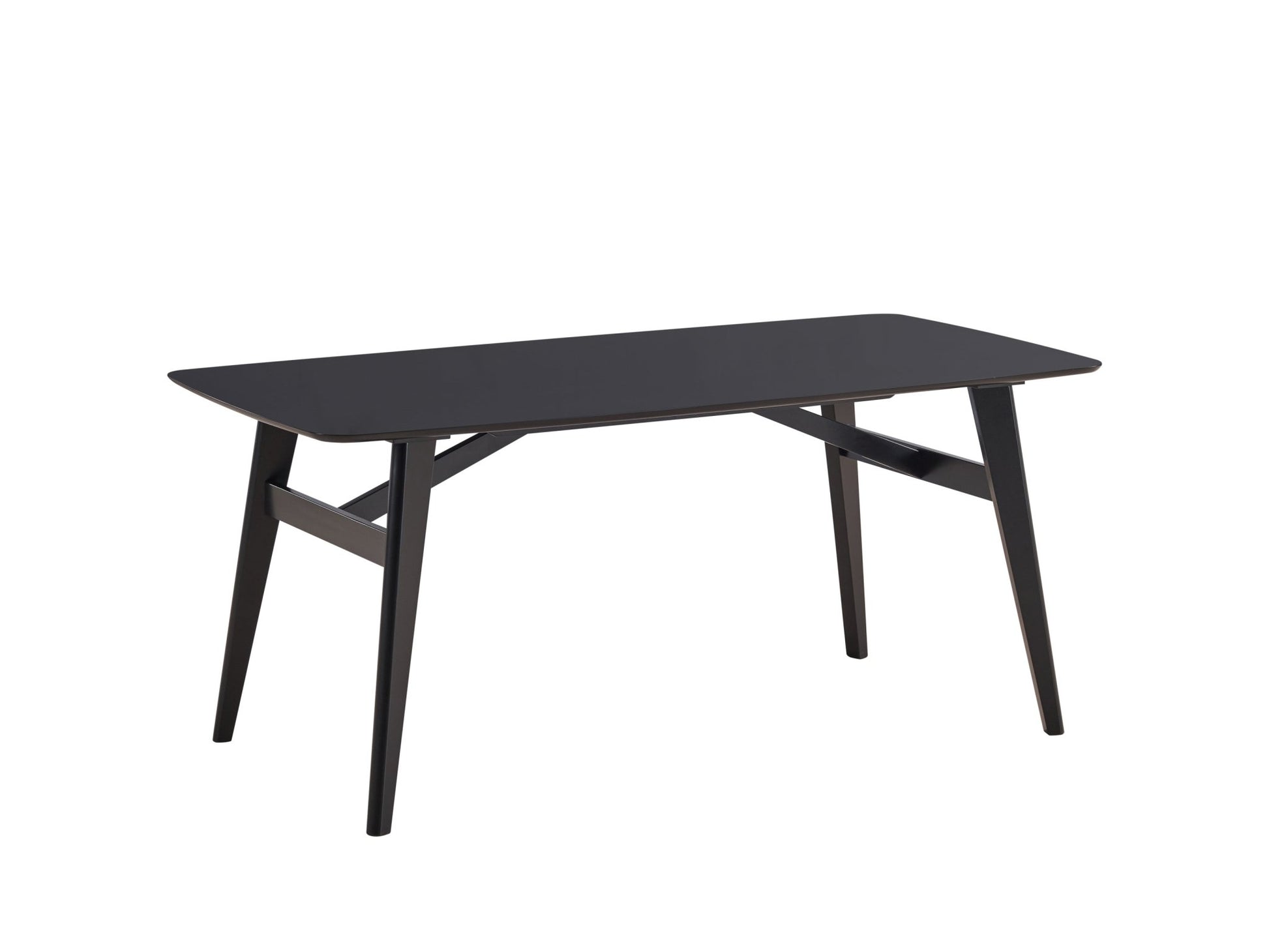 Eliora Black Finish Dining Table - 1st Choice Furniture Direct