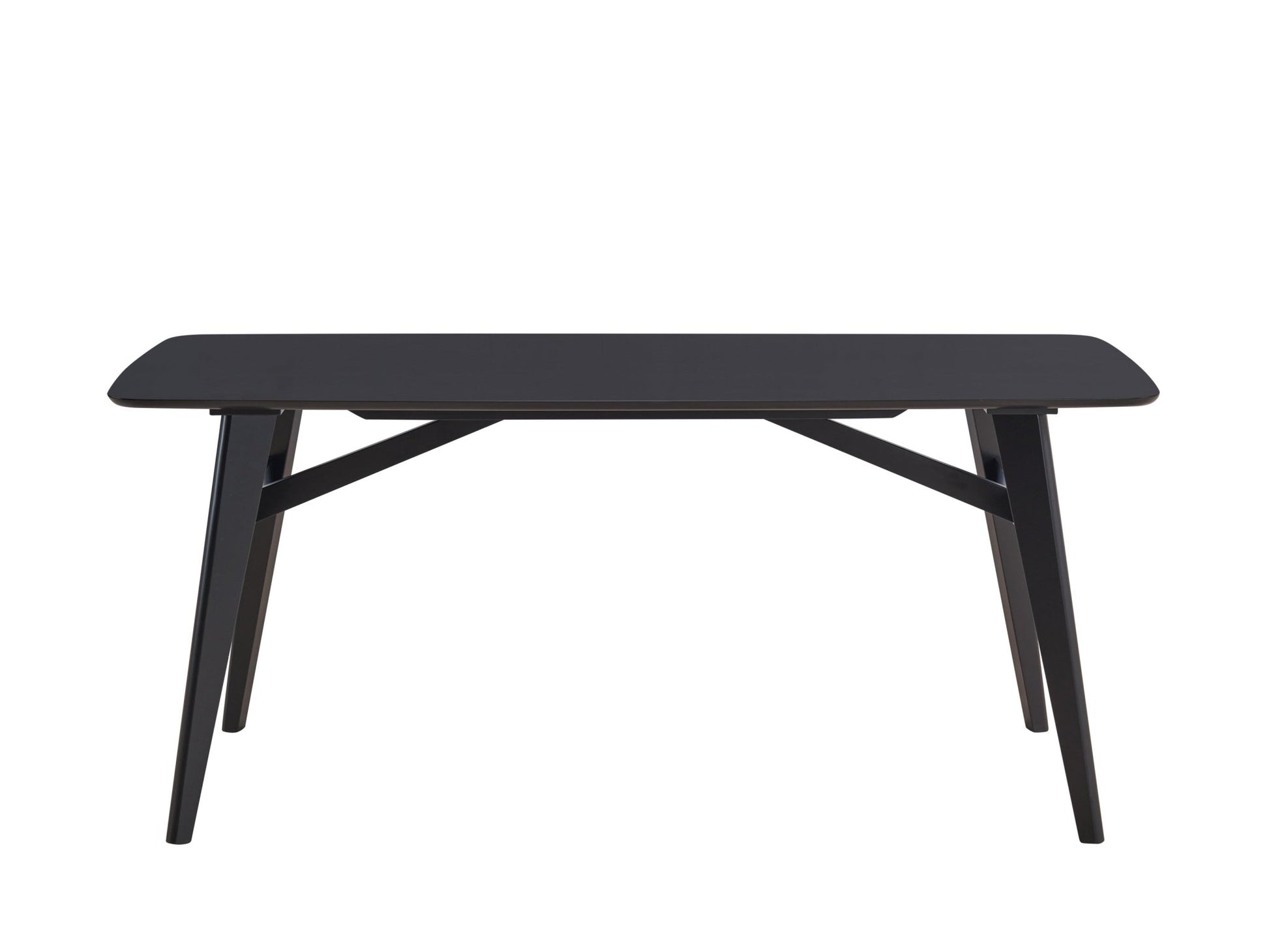 Eliora Black Finish Dining Table - 1st Choice Furniture Direct