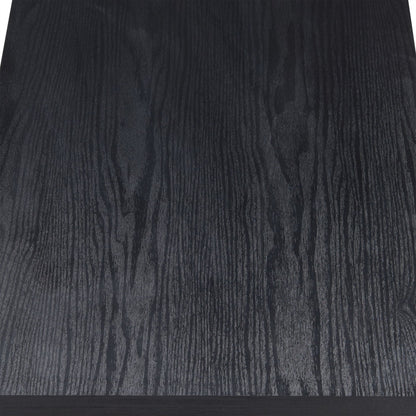 Elling Walnut & Black Finish TV Stand - 1st Choice Furniture Direct