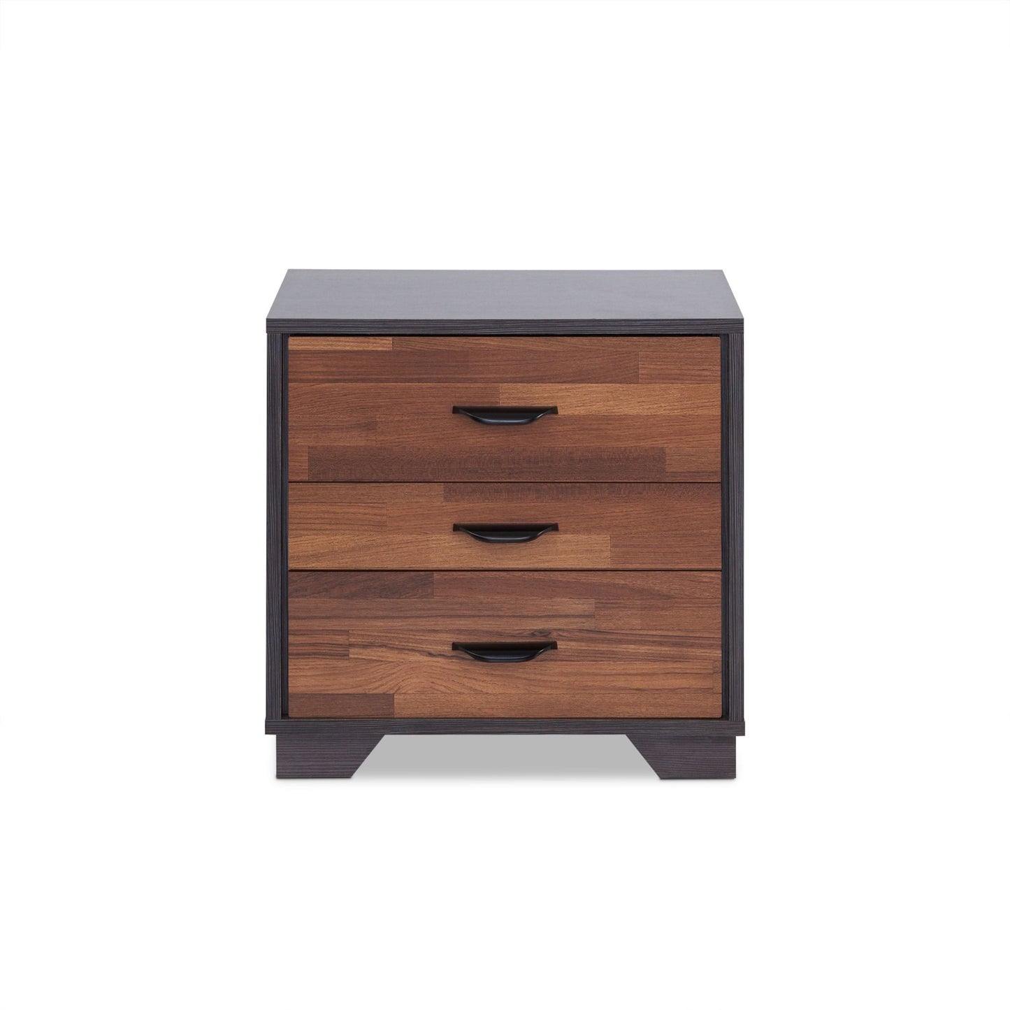 Eloy Walnut & Espresso Finish Accent Table - 1st Choice Furniture Direct