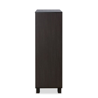 Eloy White & Espresso Finish Chest - 1st Choice Furniture Direct