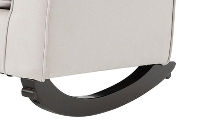 Elvin Beige Fabric Rocking Chair - 1st Choice Furniture Direct