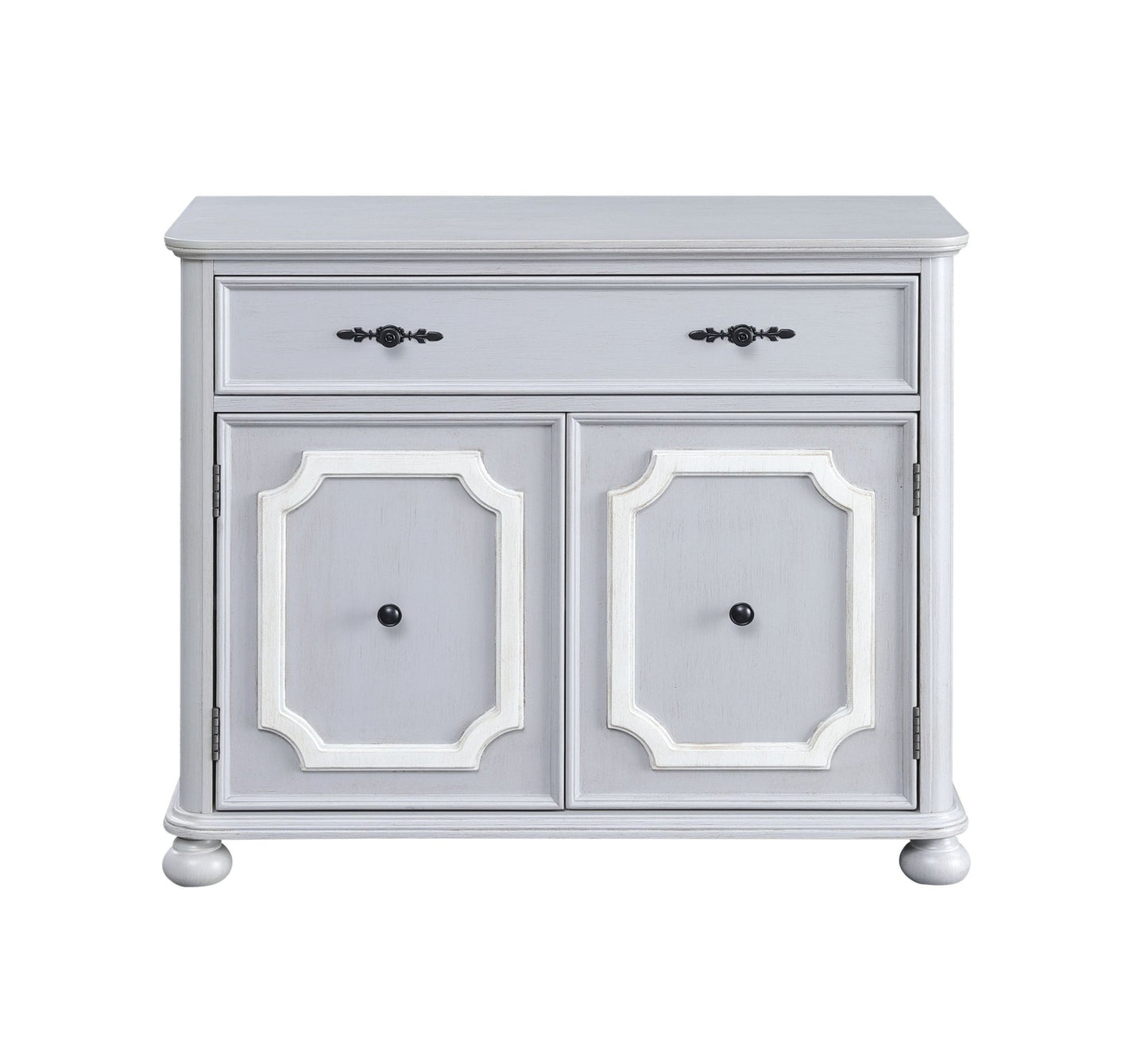 Enyin Gray Finish Cabinet - 1st Choice Furniture Direct
