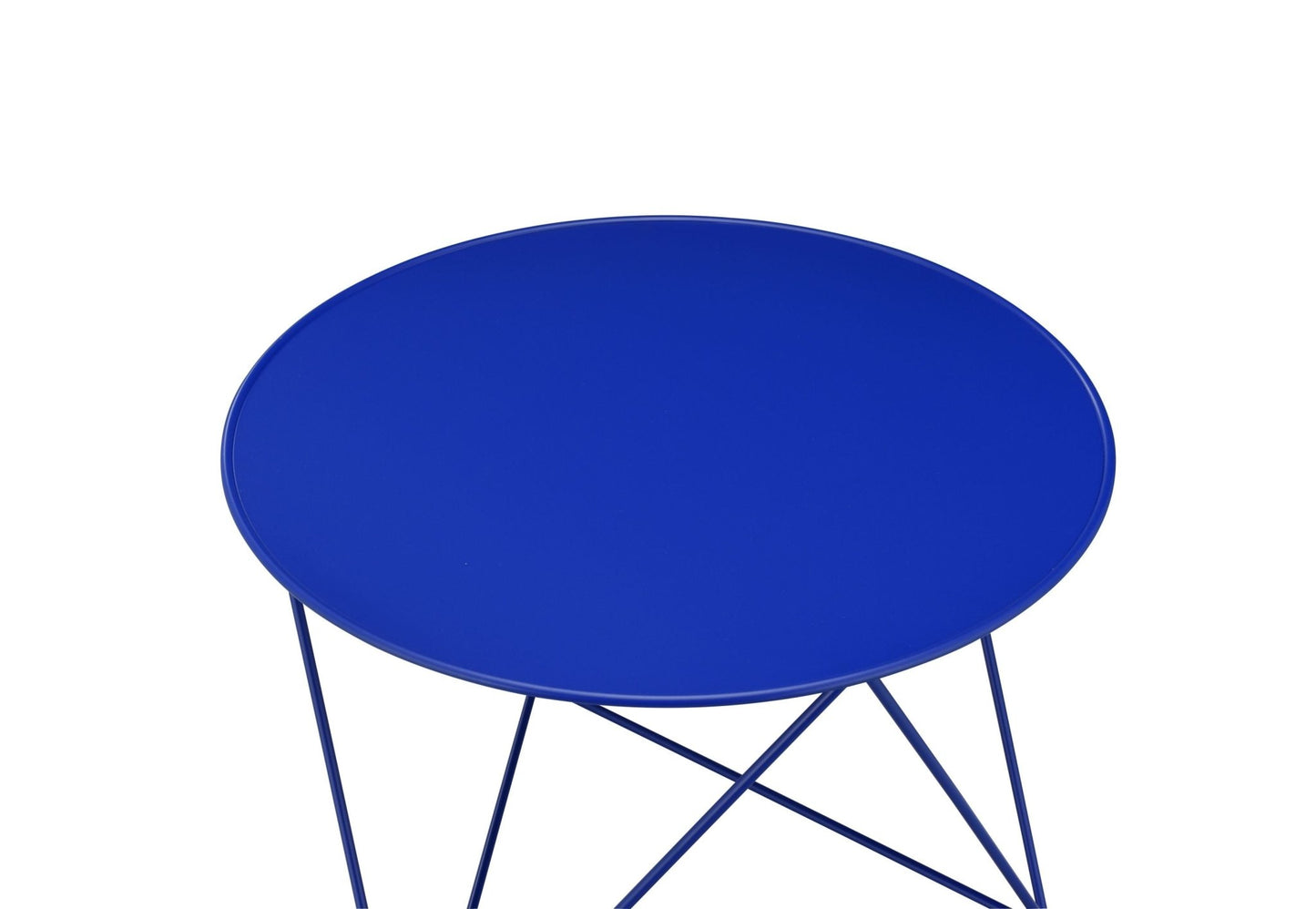 Epidia Blue color Display & Utility Accent Table - 1st Choice Furniture Direct