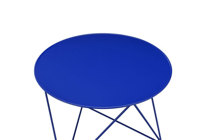 Epidia Blue color Display & Utility Accent Table - 1st Choice Furniture Direct