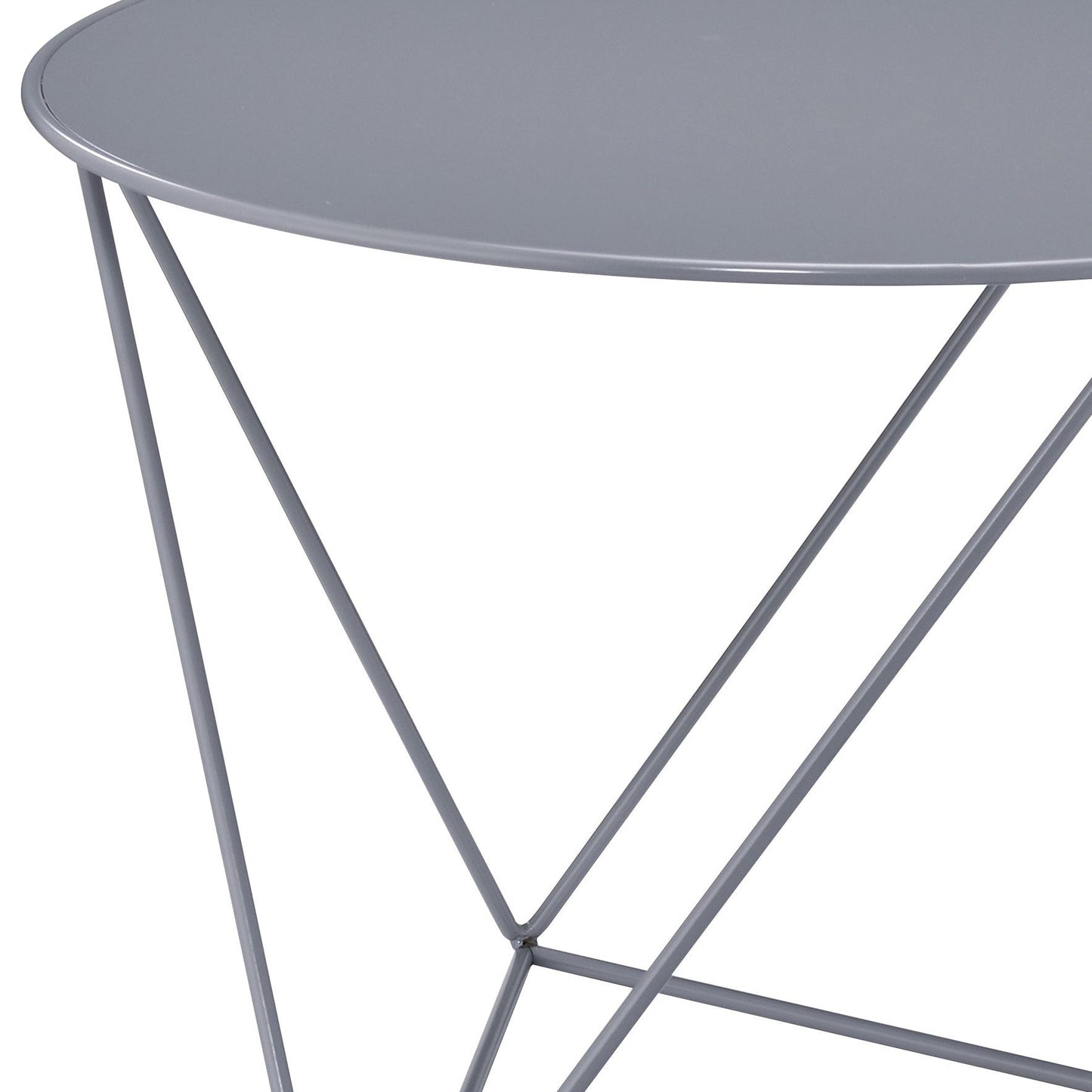 Epidia Gray color Display & Utility Accent Table - 1st Choice Furniture Direct