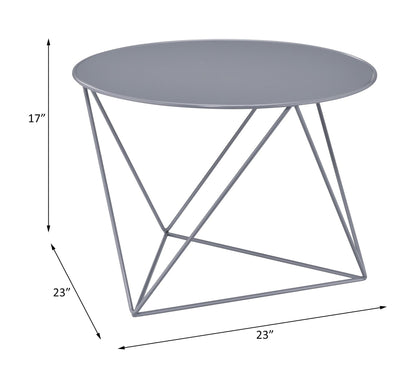 Epidia Gray color Display & Utility Accent Table - 1st Choice Furniture Direct