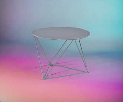 Epidia Gray color Display & Utility Accent Table - 1st Choice Furniture Direct