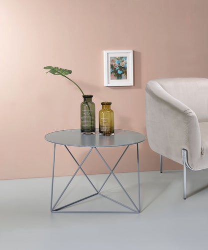 Epidia Gray color Display & Utility Accent Table - 1st Choice Furniture Direct