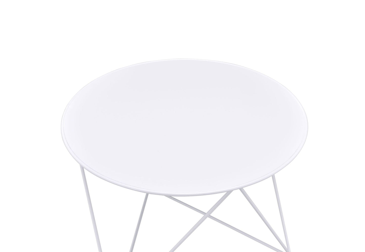 Epidia White color Display & Utility Accent Table - 1st Choice Furniture Direct
