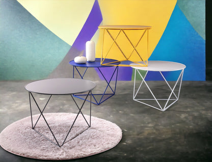 Epidia White color Display & Utility Accent Table - 1st Choice Furniture Direct