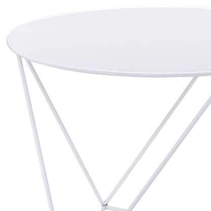 Epidia White color Display & Utility Accent Table - 1st Choice Furniture Direct