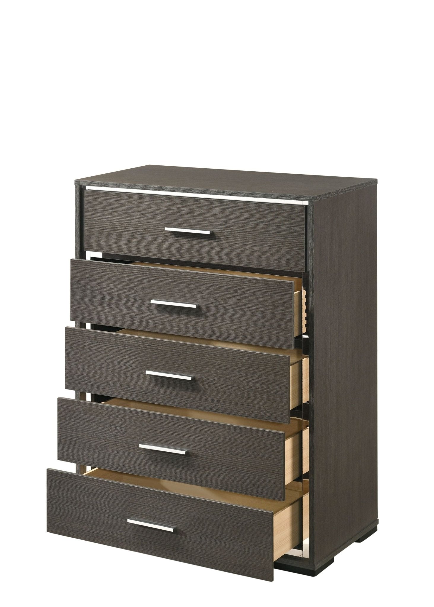 Escher Gray Oak Finish Chest - 1st Choice Furniture Direct