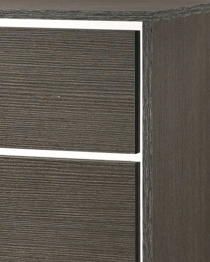 Escher Gray Oak Finish Chest - 1st Choice Furniture Direct