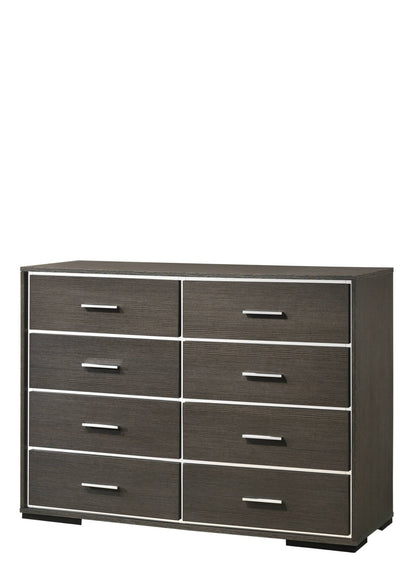 Escher Gray Oak Finish Dresser - 1st Choice Furniture Direct