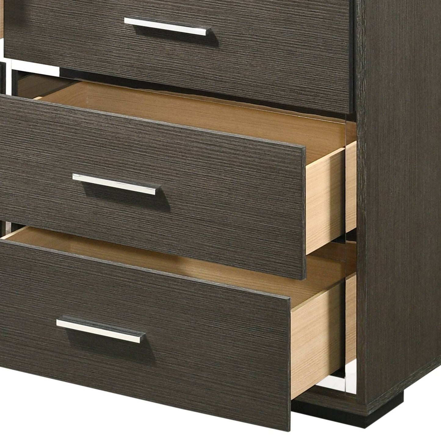 Escher Gray Oak Finish Dresser - 1st Choice Furniture Direct