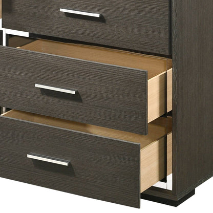 Escher Gray Oak Finish Dresser - 1st Choice Furniture Direct