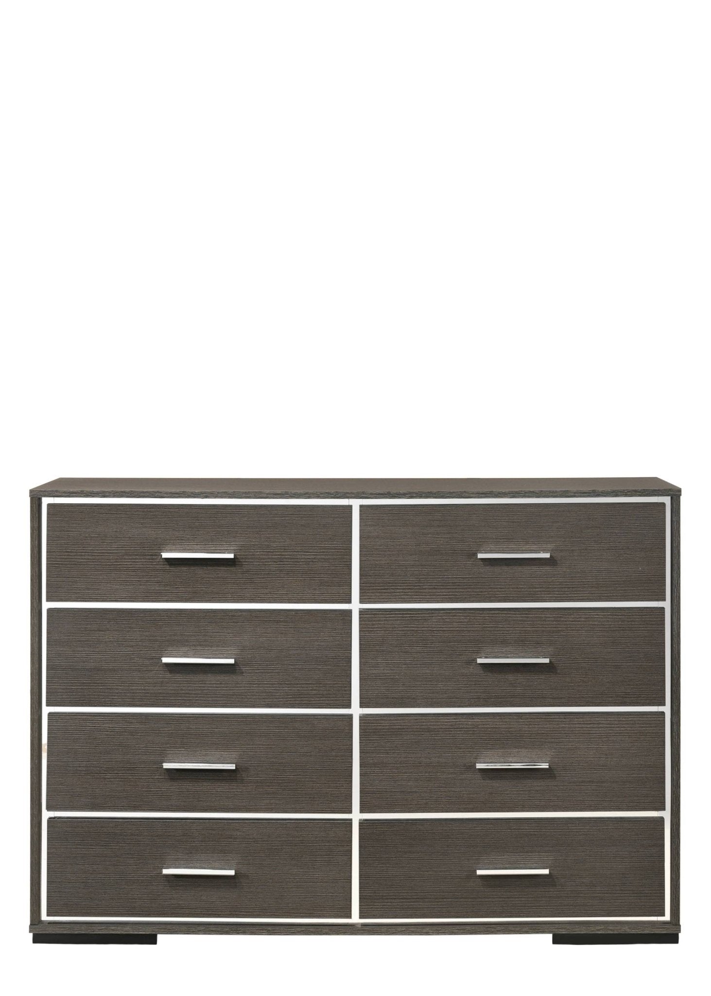Escher Gray Oak Finish Dresser - 1st Choice Furniture Direct