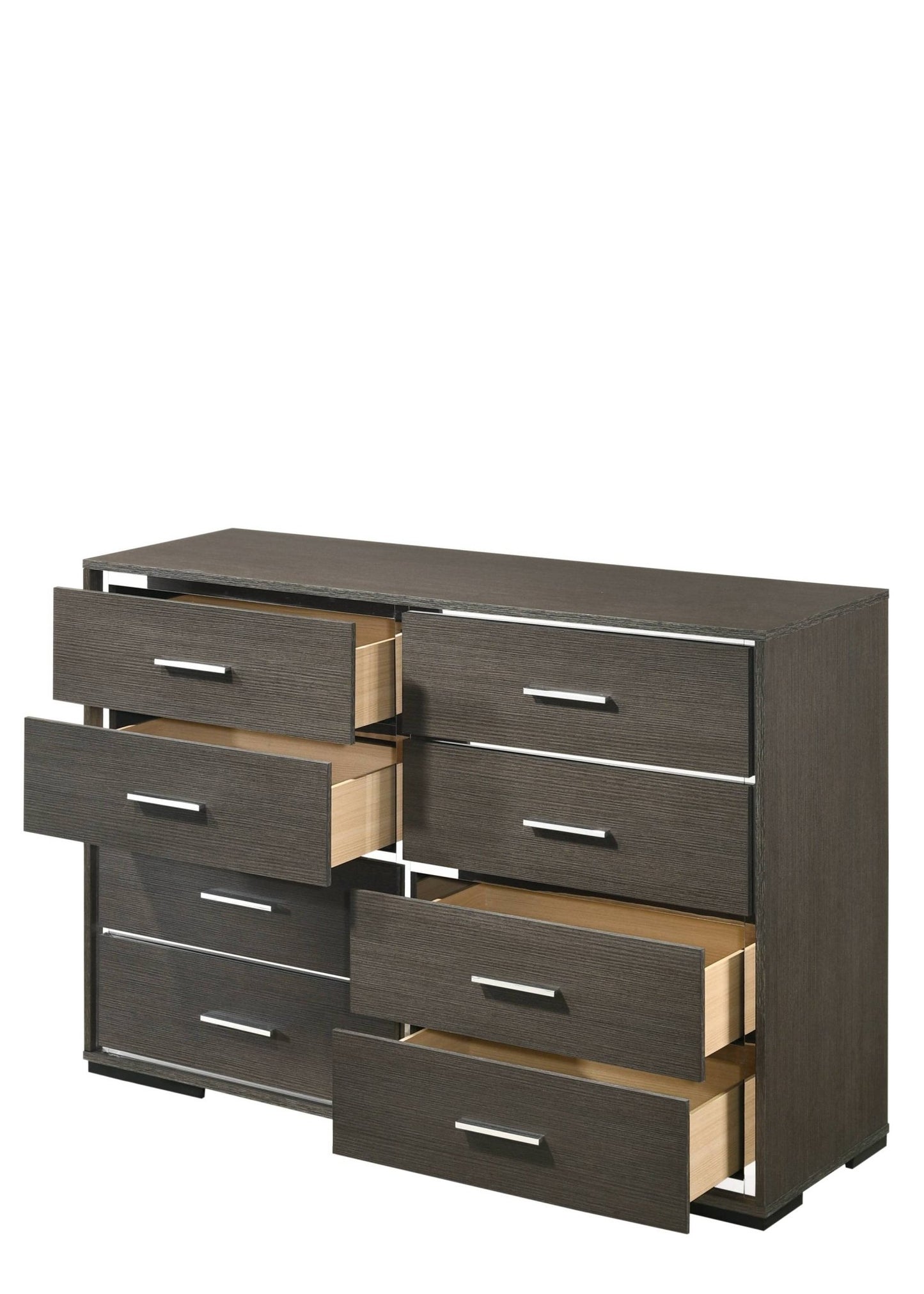 Escher Gray Oak Finish Dresser - 1st Choice Furniture Direct