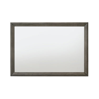 Escher Gray Oak Finish Mirror - 1st Choice Furniture Direct