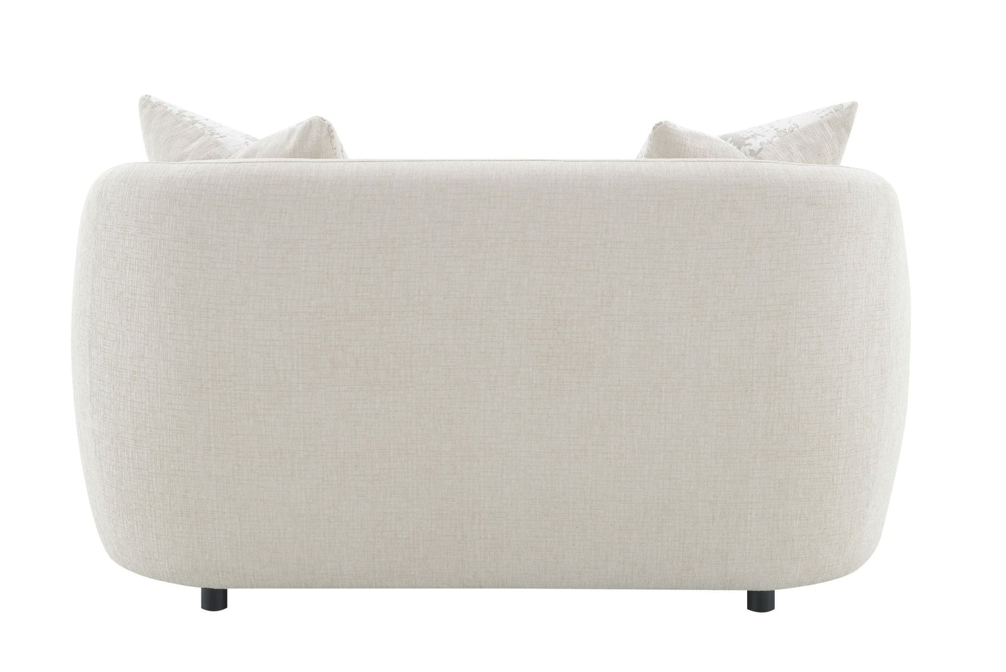 Etienne Beige Linen Loveseat w/3 Pillows - 1st Choice Furniture Direct