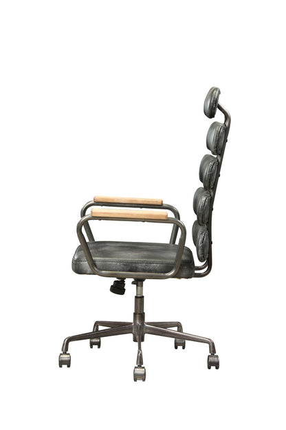 Executive High Back Top Grain Leather Office Chair - 1st Choice Furniture Direct